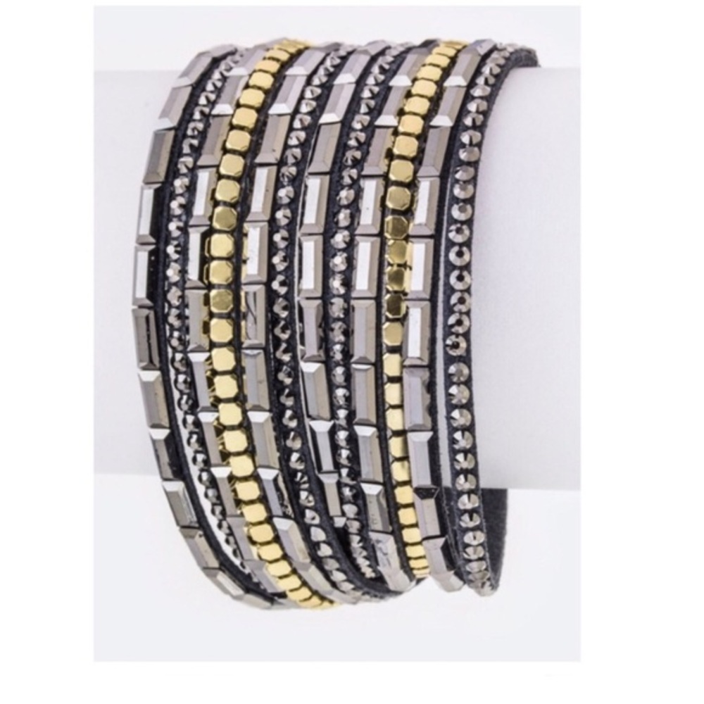 Beaded Wrap Bracelet New